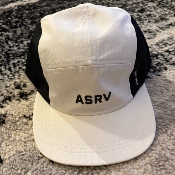 ASRV DSG-0814 5-Panel Run Cap White/Black - BRAND NEW! - Picture 1 of 3